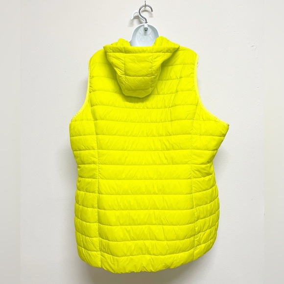 Torrid Womens Plus Slepher Spring Neon Light Packable Puffer Vest Size 3 - Picture 5 of 9